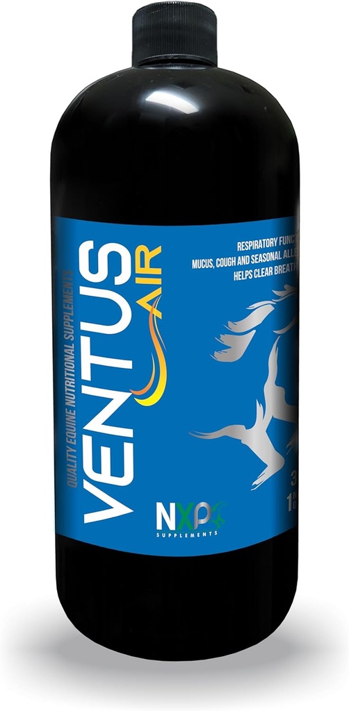 Ventus Air - 호흡 지원 Mucus Cough 알레르기 NXP 보충제에 의해 말에 보충 - 1 Quart (32 oz)