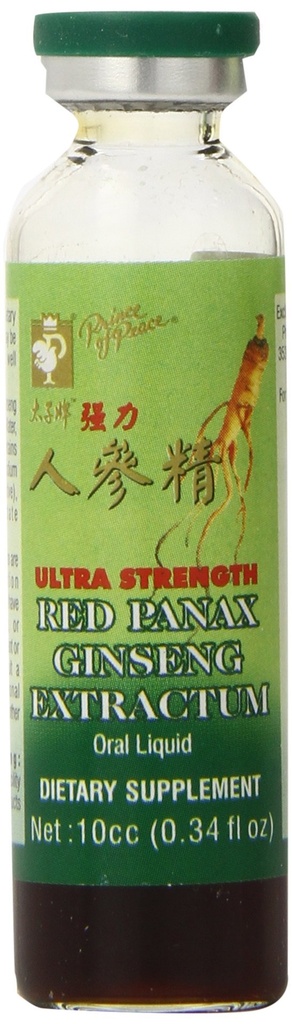 평화 빨간 Panax 인삼 추출물 Ultra Strength Supplement의 왕자, 30 조사