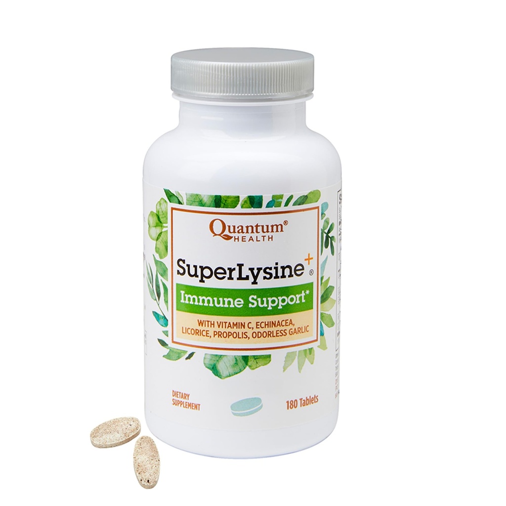 Quantum Amino Acid Super Lysine Plus Tablet - 팩 당 180 정제 - 케이스 당 3 개.