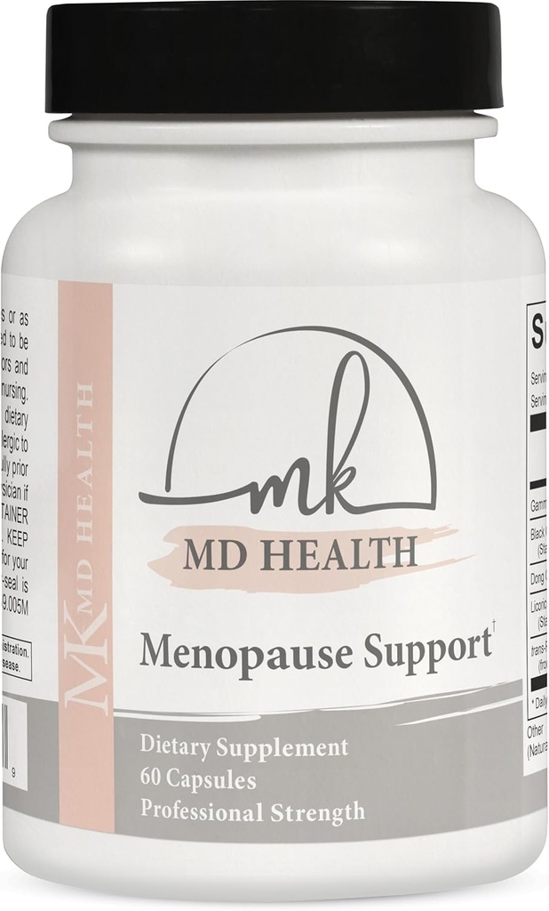 OBGYN는 폐경과 Perimenopause, 60 조사의 증상에서 완화를 위한 자연적인 폐경 지원 보충교재를 개발했습니다