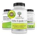 단순히 성격 순수한 알파 Lipoic 산 600mg 120 Veggie 캡슐, 비 GMO Thioctic 산 4 달 공급