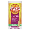 Metamucil, Psyllium Husk 분말, 추가 감미료 없음, 114 서빙, 4-in-1 섬유 보충, 매일 심리학 Husk 섬유 분말 지원 일반 건강 증진 *