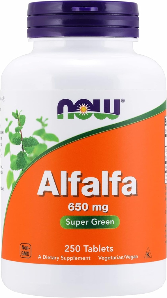 Alfalfa 10 곡물 625 mg 250 탭