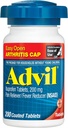Advil (200 조사) 쉬운 열려있는 관절염 모자 고통 Reliever/Fever 흡진기 입히는 정제, 200mg Ibuprofen, 임시 고통 구호
