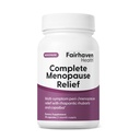 Fairhaven Health Complete Menopause Relief | Nonhormonal Menopause Supplement for Women | 핫 플래시, 나이트 스웨터, 무드 스윙의 구호 | 글루텐, 낙농, 소이 프리 | Non-GMO | 30 캡슐