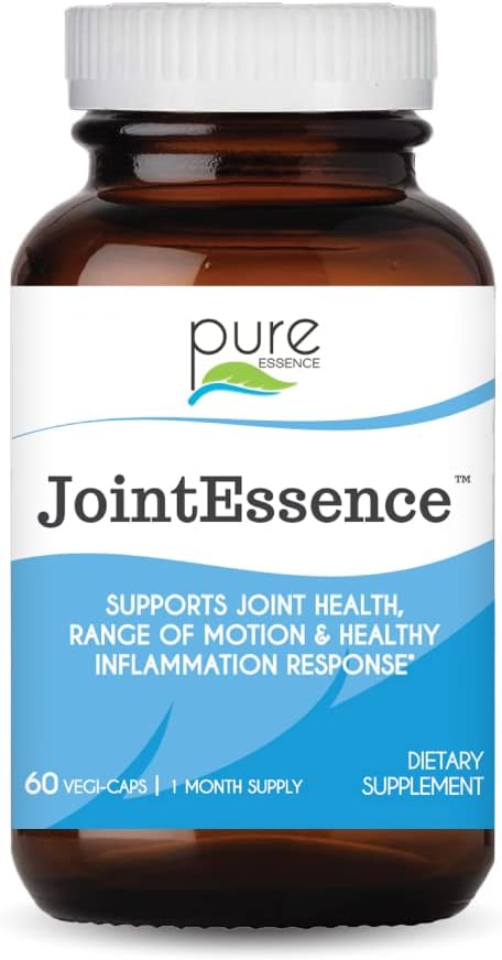 Pure Essence Labs JointEssence 보충교재 - 남성과 여성을 위한 자연적인 합동 지원 - 비 GMO - 60 채식 캡슐