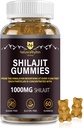자연의 Rhythm Shilajit Gummies 1000mg - 남자와 여자를 위한 Shilajit Gummies의 60 PC, 각종 Trace 무기물에 있는 Shilajit Gummies 부자, 에너지와 면제에 보충교재