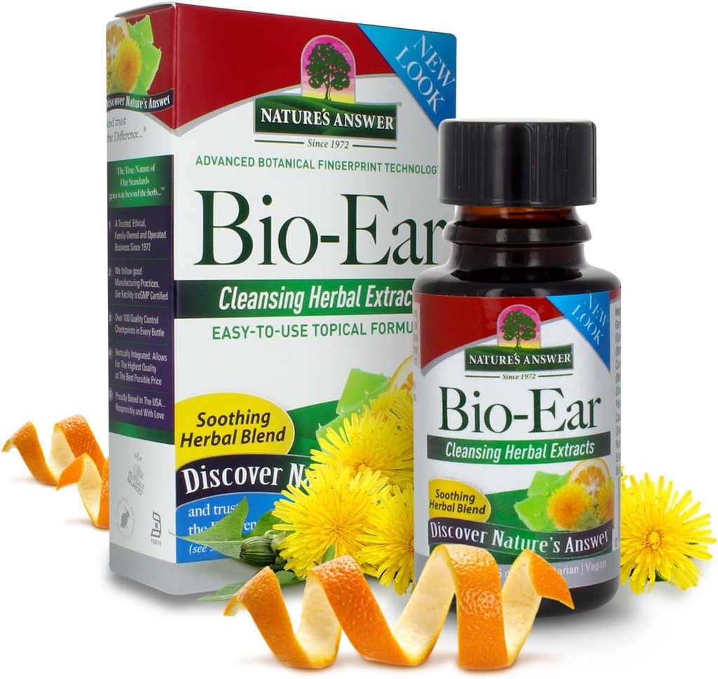 자연의 대답 생물 Ear 화제 공식, 0.50-Ounce
