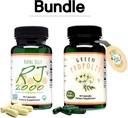 Greenbow 로얄 젤리 2000mg Equivalency – 유기 로얄 젤리 60 캡 그린 프로 폴리스로 만든 비 GMO – 정품 브라질 그린 프로 폴리스, Artepillin C 60 캡