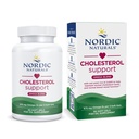 Nordic Naturals Cholesterol 지원, 레몬 - 60 소프트 젤 - 975 오메가 - 3 + 레드 효모 쌀 & CoQ10 - 정상 콜레스테롤, 산화 방지제 지원 - EPA & DHA - Non-GMO - 20 서빙