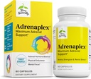 Terry Naturally Adrenaplex - Adrenal Gland Function Supplement - 비타민 C & B6를 가진 동맥 지원 보충교재 - 건강한 Adrenal 기능을 지원하기 위하여 규정식 보충교재 - 60의 캡슐