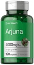Horbaach Arjuna 캡슐 4000mg | 120 개 | Non-GMO, 글루텐 프리 | Arjuna Bark 허브 추출물