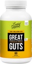 LIVELY VITAMIN CO. Great Guts Probiotic - 100 억 CFU Probiotic - 밸런스 Gut Microbiome, GI Tract, 인화, Indigestion, Reflux, Upset Stomach, & Diarrhea - 60 캡