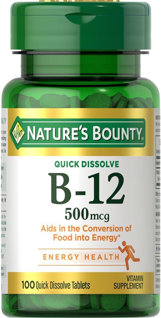 자연의 현상 비타민 B-12 500 Mcg, 100 조사