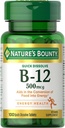 자연의 현상 비타민 B-12 500 Mcg, 100 조사