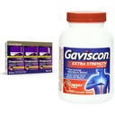 GoodSense Omeprazole 정제 20 mg 14 조사 (3 팩)와 Gaviscon 여분 힘 버찌 Chewable 정제 Heartburn 기복 100 조사