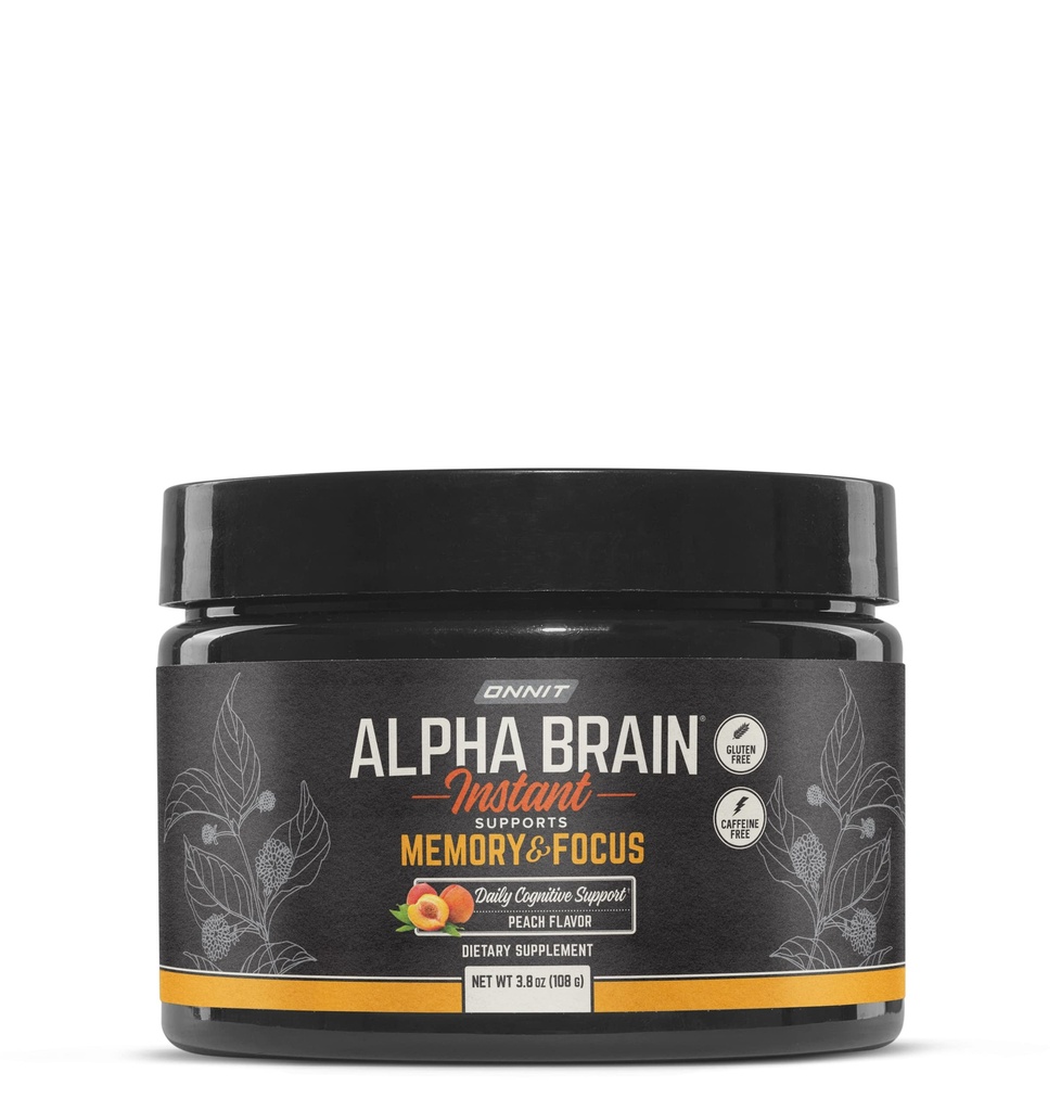 Alpha BRAIN® Instant - 복숭아 (30 서빙 욕조)