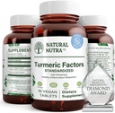 뇌 건강을 위한 로즈마리를 가진 95% Curcuminoids 추출물 보충교재를 가진 자연적인 Nutra Turmeric Curcumin는, 기억을 강화하고 농도를 개량하고, 소화 350 mg, 30의 Vegan 정제를 개량합니다