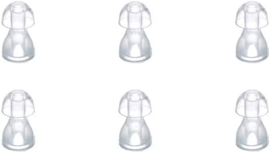 (소형 φ8mm) BTE, ITE 및 포켓 보청기 귀 버드 교체 (소형 φ8mm)에 대 한 아이 팁 실리콘 이어 플러그 돔