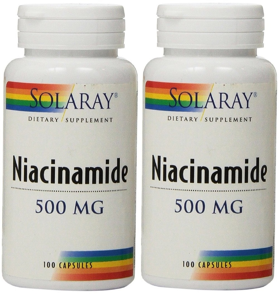 AEE Niacinamide 500mg Solaray 100 베그캡