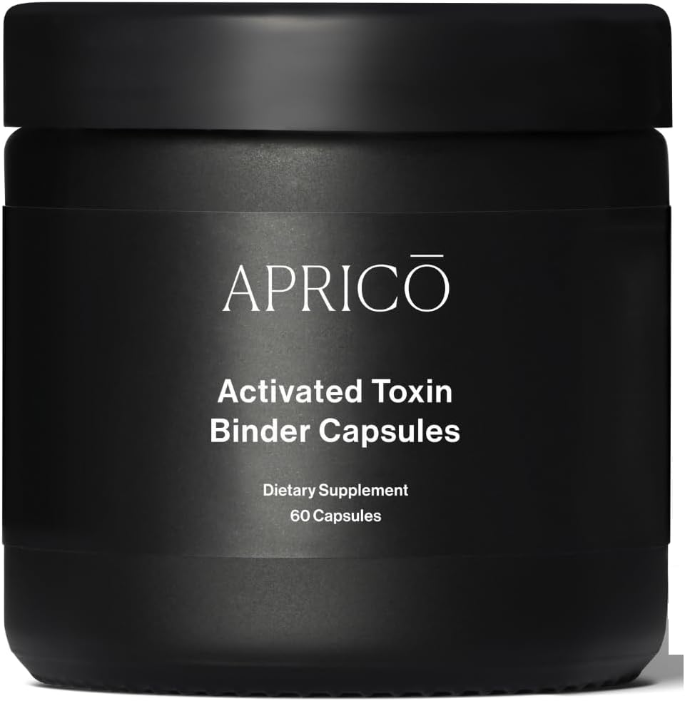 Aprico 활성화된 Charcoal, Zeolite 및 Aloe Vera - Detox 지원 (60 캡슐)