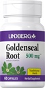 Lindberg Goldenseal 뿌리 캡슐 | 500mg | 60 캡슐 | 전통 허브 | 추출물 보충교재 | Non-GMO, 글루텐 무료