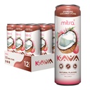 MITRA-9 식물 음료 - 코코넛 Lychee Sparkling Kava 음료 Kava 뿌리 추출물 - Mood 증강 인자 - 식물 기반 - 천연 Calm 및 Clarity (12 Fl. Oz) (12)