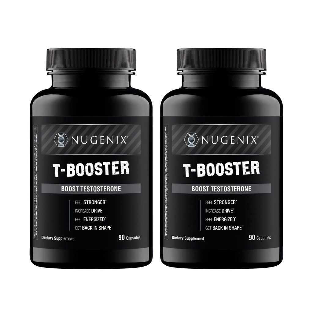 Nugenix T Boost - 남자를위한 무료 테스토스테론 부스터 보충, 180 조사