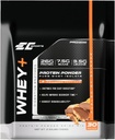 EC 스포츠 Whey+ 단백질 분말, 초콜렛 땅콩 버터 혼합 w/Digestive 효소 - 고립 보충교재, 교원질 펩티드 w/Swift 개혁 - 30의 서빙