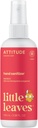 아이 & 성인을 위한 ATTITUDE 손 소독제 살포, EWG는, 여행 크기, Dermatologically 시험해, 식물 및 무기물 기초를 두었습니다, 채식주의자, 망고, 3.5 Fl Oz (스프레이 병)