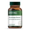 GAIA HERBS PRO Nootropic 초점 - 뇌 건강 지원 보충교재 * - Saffron, Ginkgo 잎 추출물 & 레몬 발름을 가진 Nootropic 보충교재 - Vegan, 글루텐 자유로운 - 40의 액체 Phyto 모자 (20 봉사)