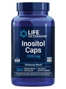 수명 연장 Inositol 모자 - 1000 mg, Myo-Inositol - 무드 건강, 웰빙, 건강한 대사, 호르몬 균형 - 글루텐 - 무료, 비 GMO, 채식 - 360 캡슐