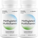 메틸을 섞은 Multivitamin 다국적 복잡한 L Methylfolate 2 팩