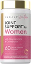 여성용 Carlyle Joint Support | 60 Softgels | 오메가-3, 콜라겐 펩타이드 포함 | Non-GMO, 글루텐 무료