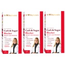 Stephanie 's Mealtime Carb & Sugar Blocker 박사 - 소화 된 Carbs, Sugars, & Calories, Stimulant-Free (3 팩) 감소