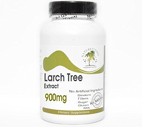 Larch 나무 추출물 900mg Arabinogalactan (AG) ~ 180 캡슐 - 첨가물 없음