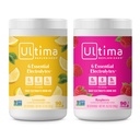 Ultima Replenisher Electrolyte Powder Drink Mix Bundle - Sugar Free - Lemonade 및 Raspberry, 90 서빙 - Hydration Powder - 6 Key Electrolytes 및 Trace Minerals - Keto Friendly, Non-GMO