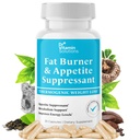 체중 감소를위한 지방 버너 및 식욕 억제제는 여성 및 남성을위한 다이어트 알약 - Glucomannan, Chromium, Caffeine, Green Tea Extract - Non-GMO - 35 캡슐 Dr Vitamin