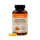 NatureWise Turmeric Boswellia는 BioPerine & 유기 생강 뿌리를 가진 보충교재 - 유기 심황 900mg + Boswellia 추출물 600mg - 비 GMO, Vegan, 미국 제조 - 60의 캡슐 [30 일 공급]