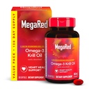 MegaRed - 오메가-3 크릴 기름 350mg Softgels (병에 있는 130 조사), EPA & DHA 오메가-3 지방산은 물고기 기름과 같은 물고기 기름, 포함합니다 산화 방지제 Astaxanthin를 포함합니다