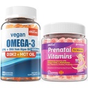 Womem + Omega 3 구미를 위한 Prenatal 비타민