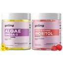 Myo-Inositol & D-Chiro Inositol Vegan 오메가 3 여성을위한 Gummies