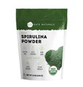 Kate Naturals 유기 Spirulina 분말. 견과류 조밀한 Superfood 보충교재 (12 oz, 증명되는 USDA, 비 GMO, 글루텐 자유로운)