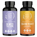 Happy Healthy Hippie Glow for It Astaxanthin 보충교재 & Go with the Flow Perimenopause 보충 교재