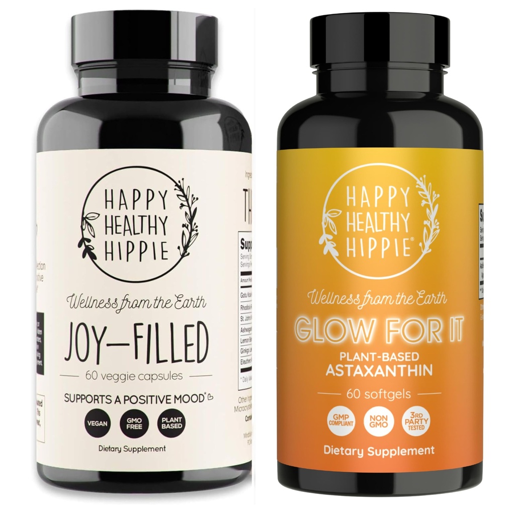 행복한 건강한 Hippie Glow를 위해 그것 Astaxanthin 보충교재 & Joy-Filled 계류 지원 보충교재