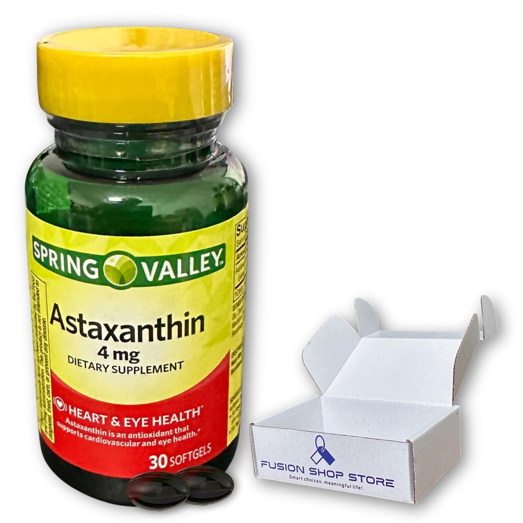 Astaxanthin 4 mg - 30 Softgels (팩의 1), Fusion 상점 상점에 의해 복종하는