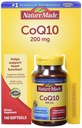 Nature Made CoQ10, Softgels는 Heart Function & Cellular Energy Production, Unflavored, 200 mg, 140 카운트를 지원합니다.