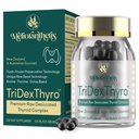 Thyroid 보충교재 – TriDexThyroTM 익지않는 desiccated Thyroid Complex Bovine, Porcine & Ovine를 가진 375 mg – 여성과 남자 (1 팩)를 위한 120의 캡슐