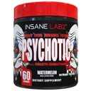 Insane Labz Psychotic, 높은 자극제 전 운동 분말, 극단적 인 Lasting 에너지, 초점 및 지구 베타 Alanine, 크레아틴 Monohydrate, DMAE, 60 Srvgs, 수박을 가진 내구시간