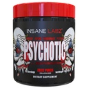 Insane Labz Psychotic, 높은 자극제 전 운동 분말, 극단적 인 Lasting 에너지, 초점 및 지구 베타 Alanine, Creatine Monohydrate DMAE, 35 Srvgs (Fruit Punch)와 내구시간